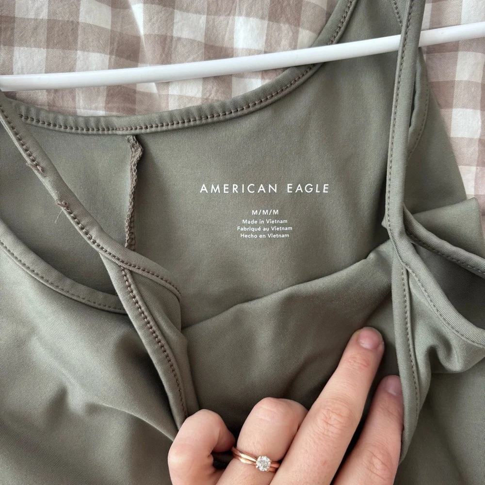 AE | Olive Green Women's Sleepwear/lounge/workout Romper - Picture 5 of 7